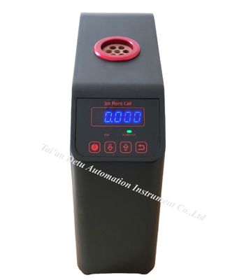 Termostato de temperatura cero automático portátil negro con una relación de resolución de 0,001C