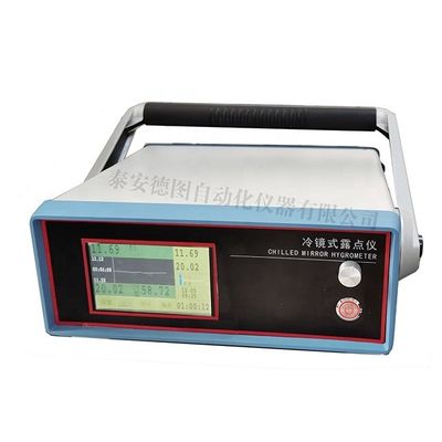 Medidor de punto de rocío de espejo refrigerado con soporte ODM personalizado y suministro de energía de 50/60Hz