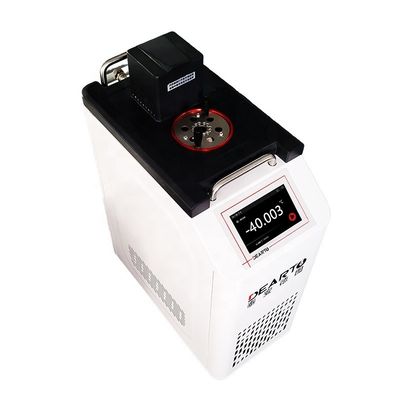 0.001 grados C Alta resolución PID portátil con control automático Baño de aceite termostático Blanco