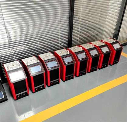 Horno de calibración de temperatura uniforme de bloque seco inteligente portátil hasta 1200 C