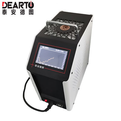 Fuente de alimentación 220VAC Calibrador de temperatura de bloque seco portátil con resolución de 0,01oC