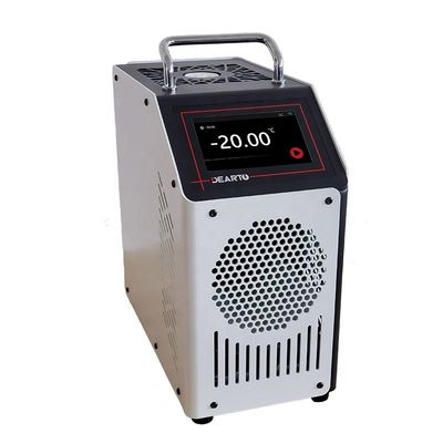 Fuente de alimentación 220VAC Calibrador de temperatura de bloque seco portátil con resolución de 0,01oC