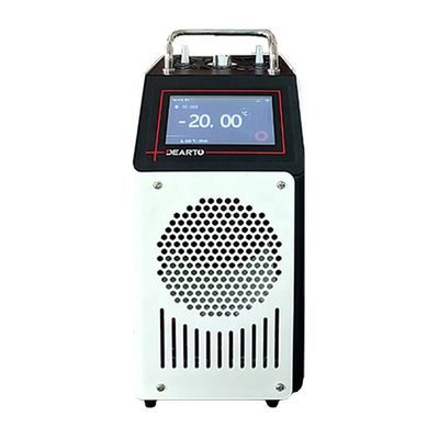 0.01C Resolución de la pantalla Horno de calibración de temperatura de bloque seco portátil -20 a 140C