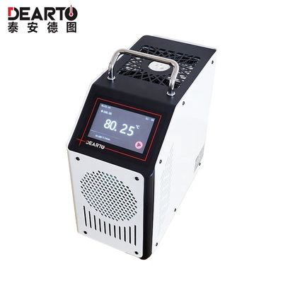 0.01C Resolución de la pantalla Horno de calibración de temperatura de bloque seco portátil -20 a 140C