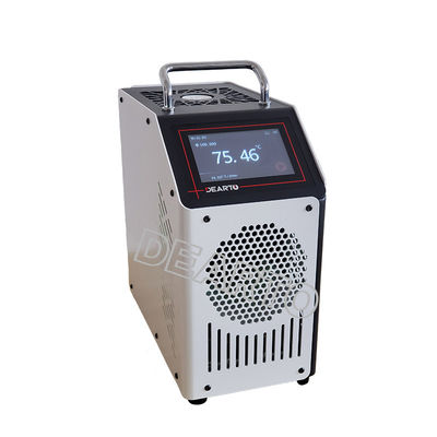 0.01C Resolución de la pantalla Horno de calibración de temperatura de bloque seco portátil -20 a 140C