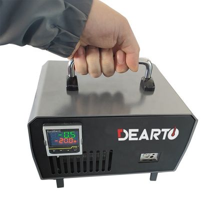 Horno de calibración de tipo seco con termómetro de termopares portátil de baja temperatura de -10 a 400 °C