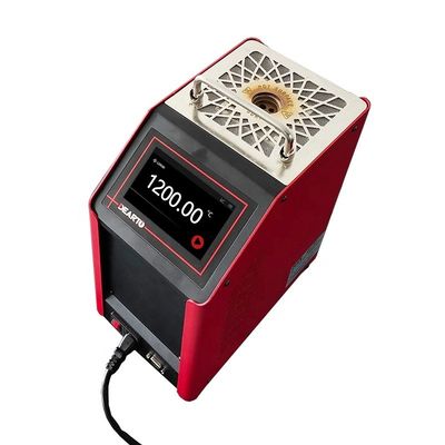 Horno electrónico portátil de calibración de temperatura de pozo seco hasta 1200 C para uso industrial