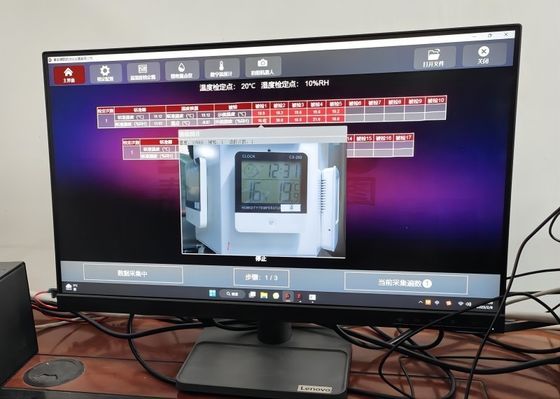 Sistema inteligente de verificación de calibración del termohigrómetro totalmente automático de 220 V 50 Hz