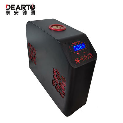 Termostato de temperatura cero automático portátil negro con una relación de resolución de 0,001C
