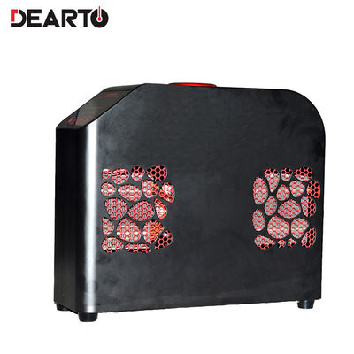 Temperatura cero grados centígrados Termostato con pantalla LED para uso industrial o de laboratorio Negro