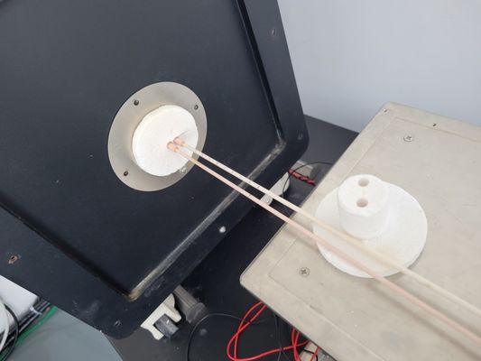 Horno de ensayo de calibración de termopares de tipo corto con soporte OBM para un tamaño interno de 40 mm*300 mm
