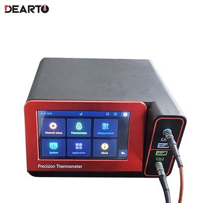 Lectura digital de alta precisión de triple canal negro para 0.01C Medición térmica 2kg