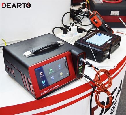 Lectura digital de alta precisión de triple canal negro para 0.01C Medición térmica 2kg