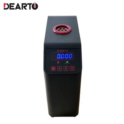7.4kg Peso neto Diseño de cero grados Termostato de pozo seco con una relación de resolución de 0,001C