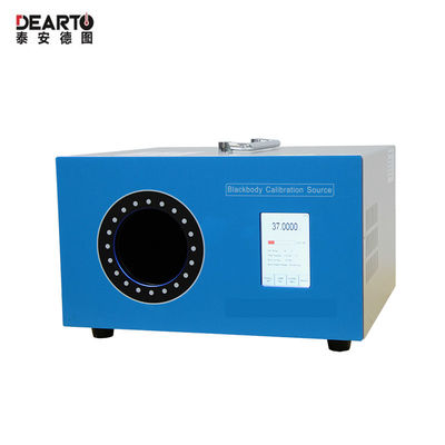 Fuente de calibración de cuerpo negro isotérmica de fabricación con un peso neto de aproximadamente 9 kg.