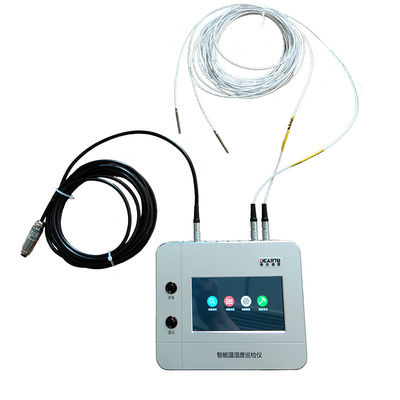 Instrumento de campo de temperatura y humedad de sonda multicanal para mediciones precisas