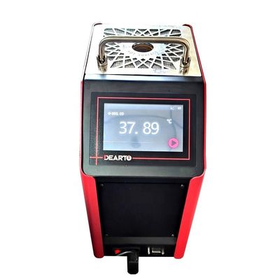 Calibración precisa con pantalla táctil en el calibrador de temperatura de bloque seco de 110/220VAC