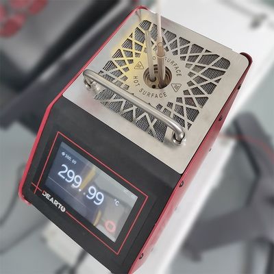Calibración precisa con pantalla táctil en el calibrador de temperatura de bloque seco de 110/220VAC