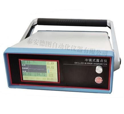 Higrómetro de punto de rocío de espejo refrigerado con precisión de 0,1/0,2 y fuente de alimentación de 50/60 Hz