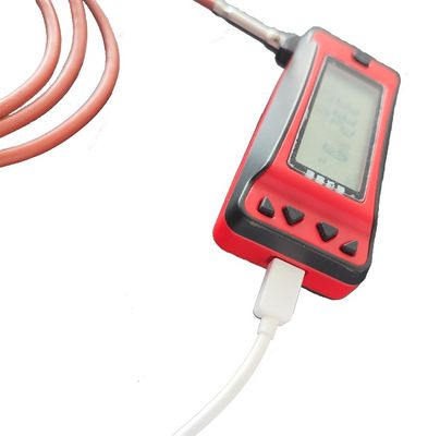 Temperatura de laboratorio de soporte OEM estándar de termómetro digital personalizado con pantalla LCD