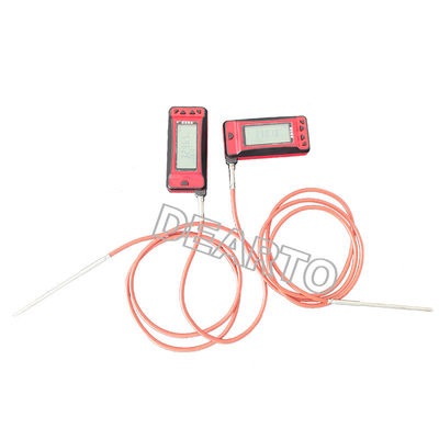 0.001C Display Resolution Resistencia de platino Termómetro de laboratorio digital con soporte OEM
