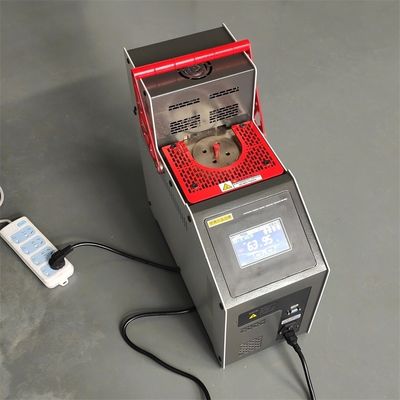 Baño de sal portátil inteligente de 30 kg para calibración de temperatura precisa de 180C a 560C