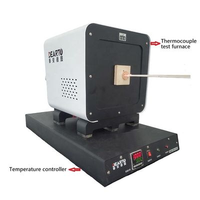 Horno de calibración de validación de termopares con estabilidad a 300-1300 °C